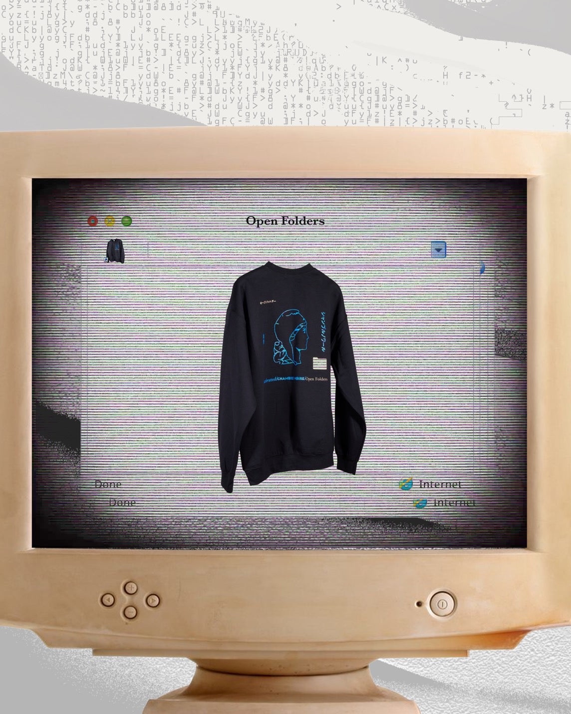 OPFD x Chambre Noire Crew Sweat