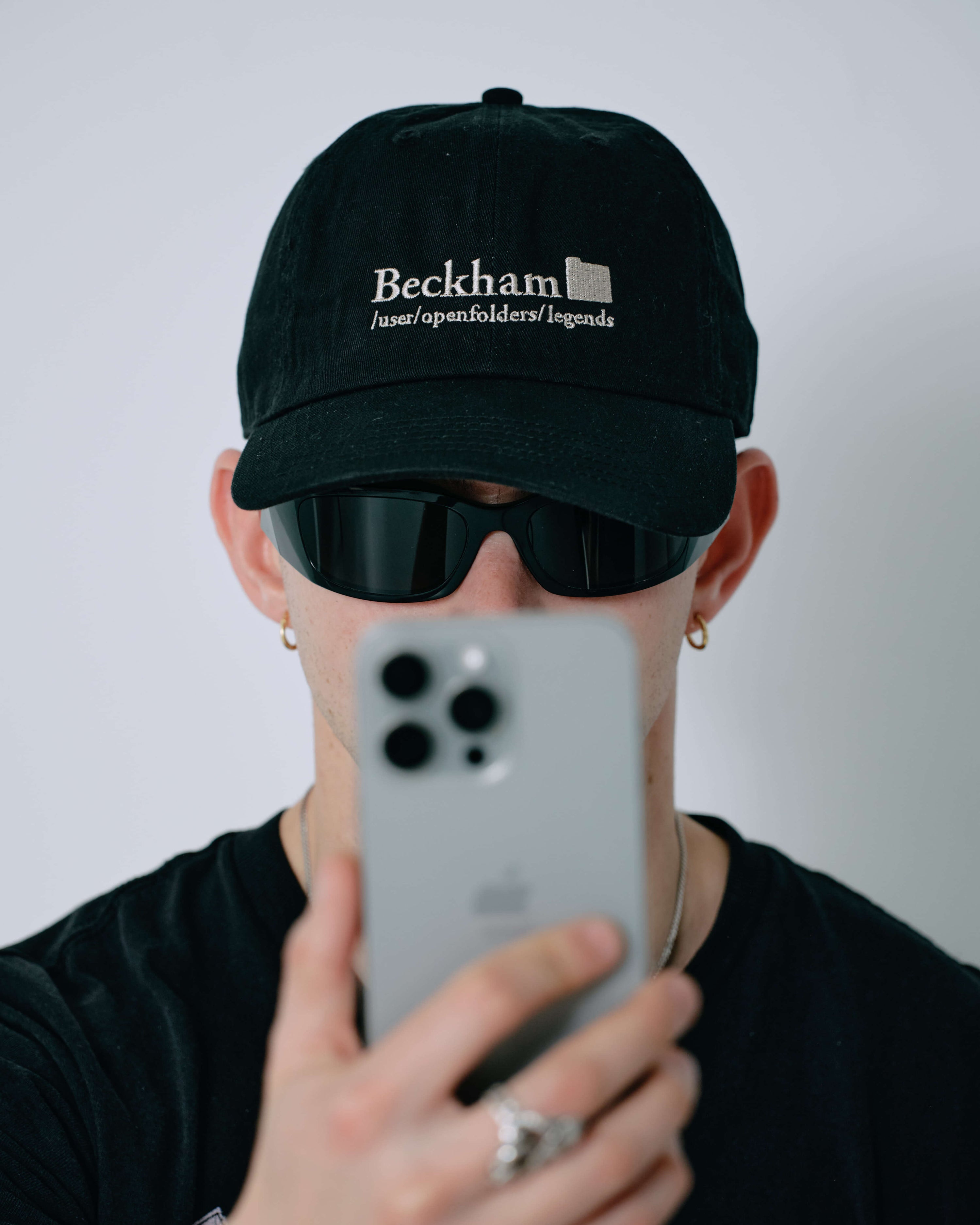 Beckham Black cap