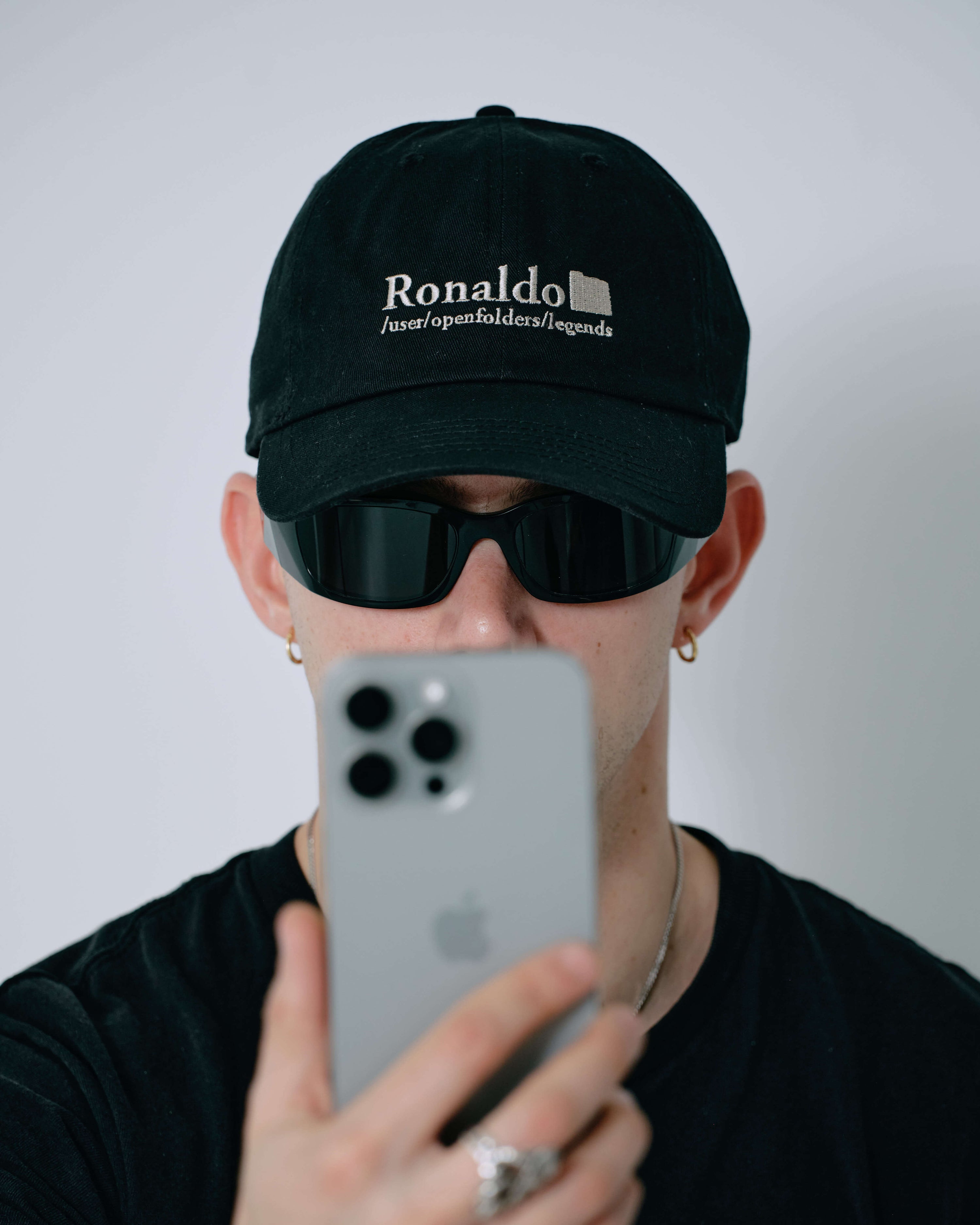 Ronaldo Black cap