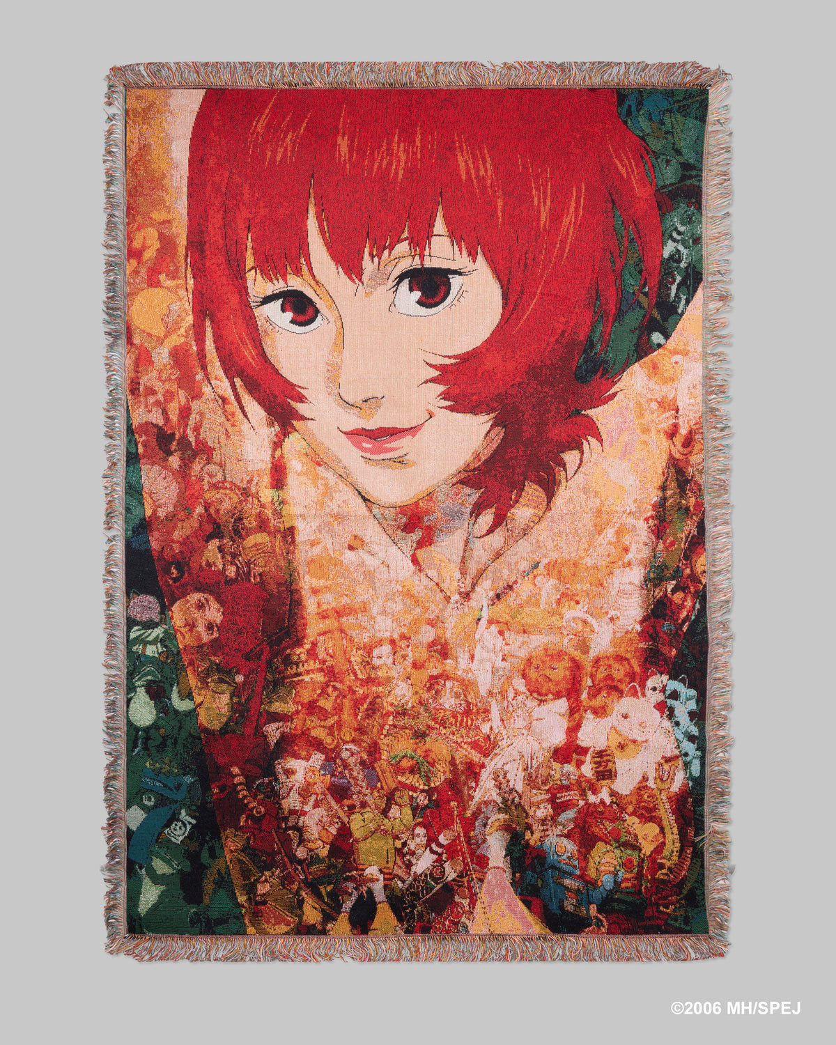 Paprika Jacquard Blanket