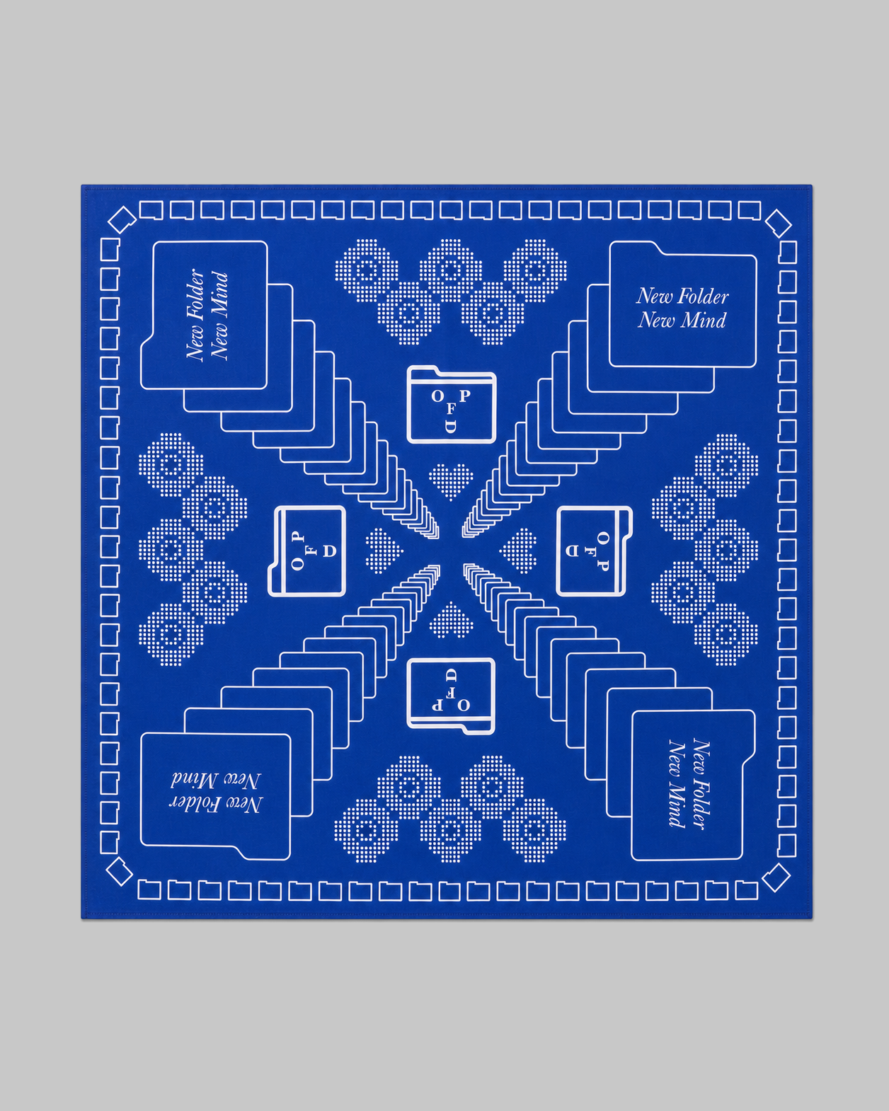 New Folder New Mind Bandana - Blue