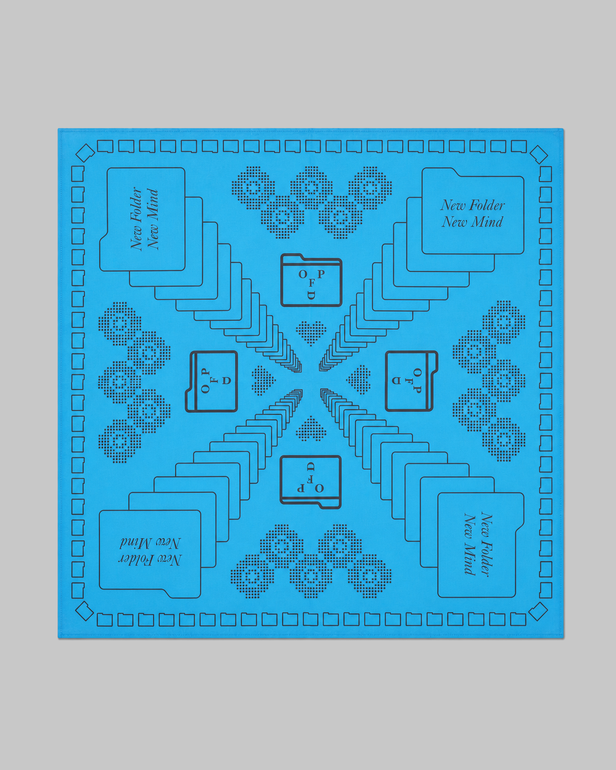 New Folder New Mind Bandana - Sky Blue