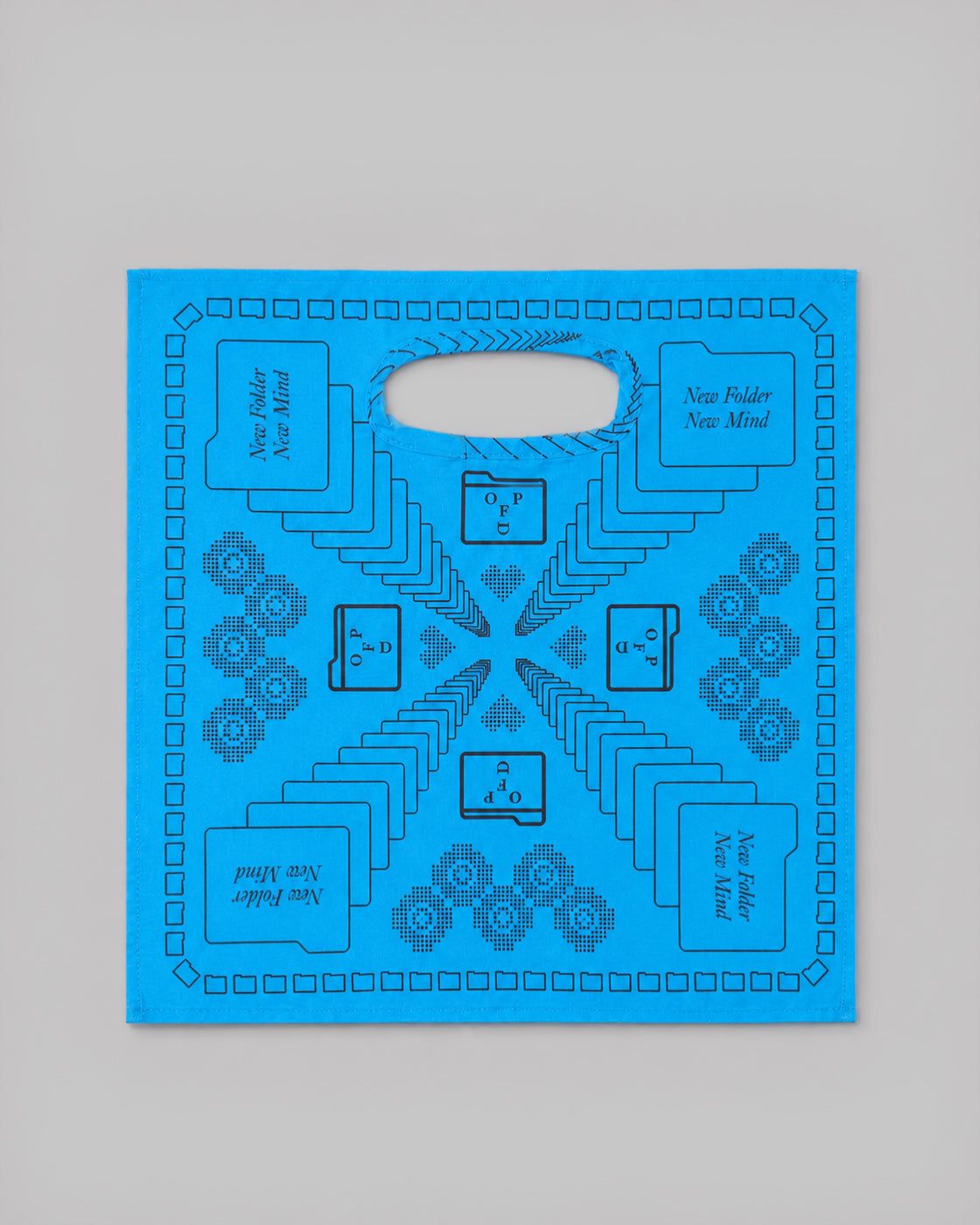 New Folder New Mind Bandana Bag - Sky Blue